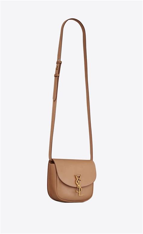 ysl kaia shearling|KAIA small satchel in smooth leather .